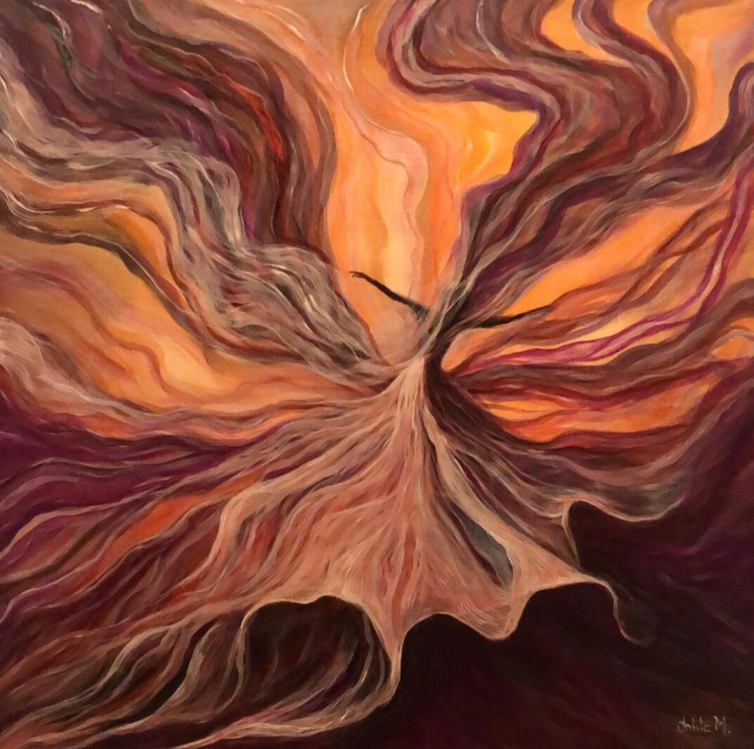 Sacred Flow - Original Sold | Prints Available